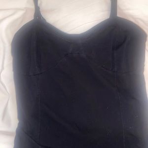 Simple black tank top 🌑🕷😎